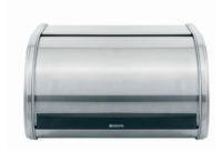Brabantia broodtrommel met schuifdeksel medium matt steel - thumbnail