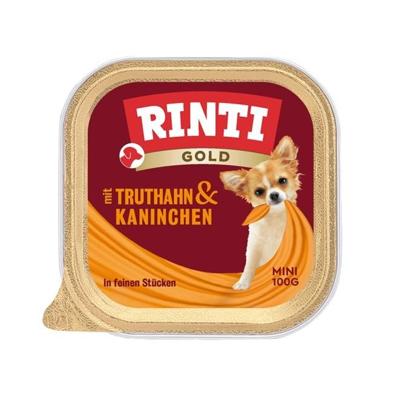 RINTI Gold Mini Turkey with rabbit - natvoer voor honden - 100g