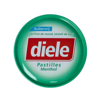 Diele Menthol suikervrij 50 Gram - thumbnail