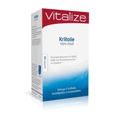 Vitalize Krillolie 100% Puur Capsules