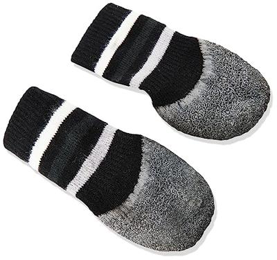 Trixie hondensokken anti-slip met rubberlaag rondom zwart Trixie hondensokken anti-slip met rubberlaag rondom zwart