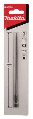 Makita Accessoires Schroefbit T20x150mm - B-59988 - B-59988