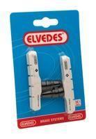 Elvedes Remblokset v-brake 72 mm - wit (op kaart)