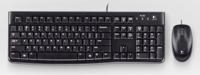 Toetsenbord en Optische Muis Logitech MK120 Zwart Spaans Qwerty Spaans - thumbnail