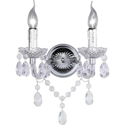 LED Wandlamp Aluminium Rond - E14 Fitting - Helder Wandverlichting