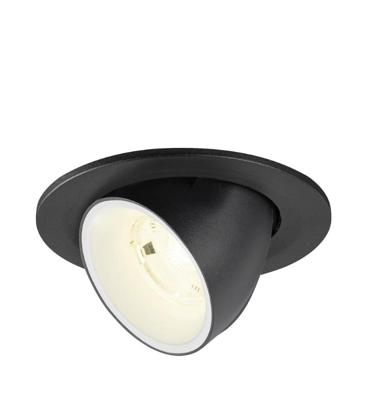 SLV InbouwspotNuminos Gimble S zwart/wit 4000K - 20gr - 1009416