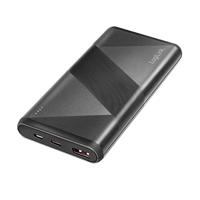 LogiLink PA0275 Accupack 10000 mAh Quick Charge 3.0, Fast Charge, USB PD 2.0 LiPo Zwart - thumbnail