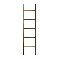 Decoratieve ladder gemaakt van bamboe. 45x170cm. - thumbnail