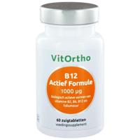 Vitortho B12 Actief Formule 1000 µg Zuigtabletten - thumbnail