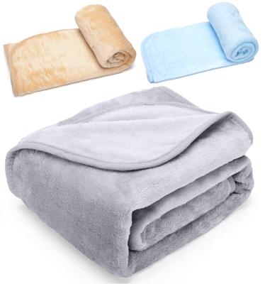 Nobleza Dekentje voor huisdieren - Lichtblauw microvezel - Maat S - 75x75 cm