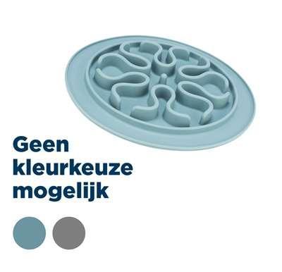 Trixie voermat slow feed silicone assorti Trixie voermat slow feed silicone assorti