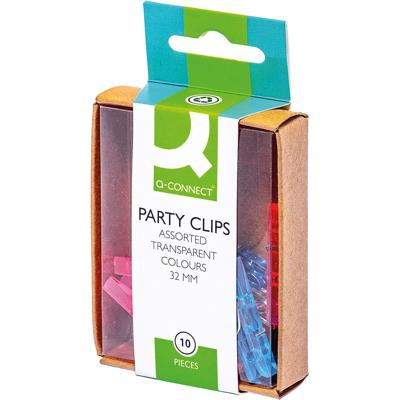 Q-CONNECT wasknijper, mini, 32 mm, doos van 10 stuks