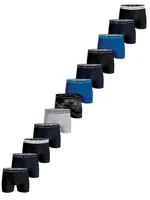 Bjorn Borg boxerhorts 12-pack heren - Basic Combi - Multipack katoenen heren onderbroeken - Voordeelverpakking - thumbnail