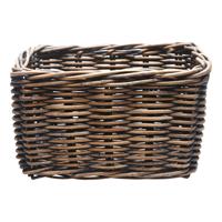 Newlooxs Fietsmand brisbane 23 liter 39 x 27 cm rotan bruin - thumbnail