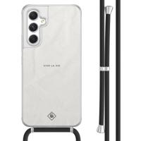 Samsung Galaxy A54 hoesje met koord - Vive la vie - thumbnail