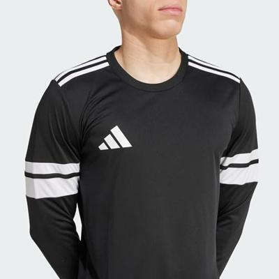 adidas Squadra 25 Voetbalshirt Lange Mouwen Zwart Wit adidas Squadra 25 Voetbalshirt Lange Mouwen Zwart Wit