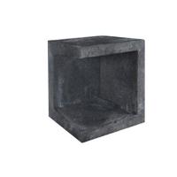 U-element hoek zwart 40x40x50 cm Gardenlux - Gardenlux - thumbnail