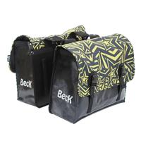 Dubbele Fietstas Classic Gold Stars - thumbnail