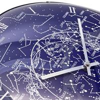 NeXtime ne-3165 wandklok dia. 35 cm, bol glas, &apos;milky way dome&apos; - thumbnail
