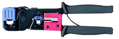 Bernstein Tools for Electronics Bernstein Werkzeugfabrik 3-0605 Krimptang Modulaire stekkers (western) RJ11, RJ12, RJ45