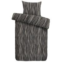 Dekbedovertrek Milaan - antraciet - 140x200/220 cm - thumbnail