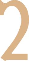 Vaessen Creative • mdf cijfer ''2'' 21,8cm - thumbnail