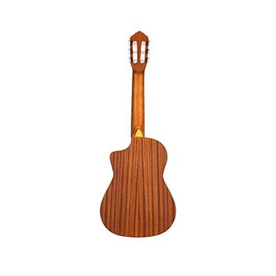 Ortega RQ38 Requinto Series Pro Natural 1/2-formaat klassieke gitaar met gigbag Ortega RQ38 Requinto Series Pro Natural 1/2-formaat klassieke gitaar met gigbag