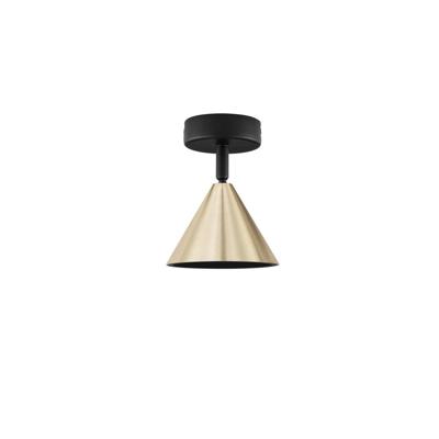 Lyora PlafondlampConico zwart met goud - 9011424