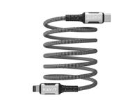 Havit CB6298 - Magnetische USB type C-Lightning kabel, 1 m (zwart) - thumbnail