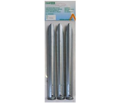 Campking Umefa tentharing halfrond 30 cm 10 stuks Campking Umefa tentharing halfrond 30 cm 10 stuks