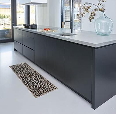 Keukenloper Safari - beige - 50x150 cm