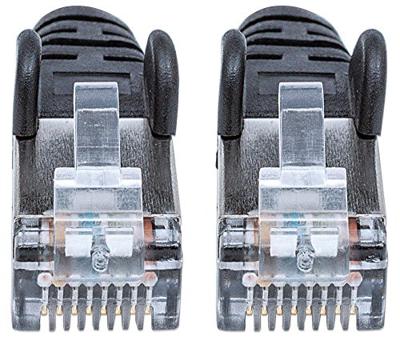 Intellinet 740937 RJ45 Netwerkkabel, patchkabel CAT 6A S/FTP 5.00 m Zwart Folie afscherming, Afscherming gevlochten, Afgeschermd, Halogeenvrij 1 stuk(s) Intellinet 740937 RJ45 Netwerkkabel, patchkabel CAT 6A S/FTP 5.00 m Zwart Folie afscherming, Afscherming gevlochten, Afgeschermd, Halogeenvrij 1 stuk(s)
