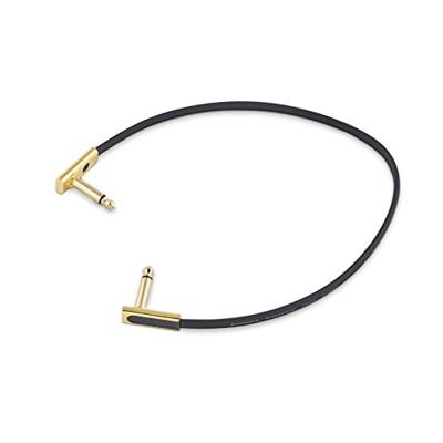 RockBoard Gold Series Flat Patch Cable zwart 30 cm