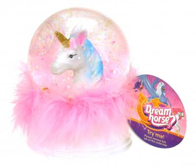 Dream Horse Sneeuwbol Eenhoorn met Licht