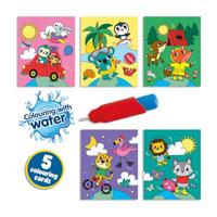 SES kleuren met water kleurboek - op reis - thumbnail
