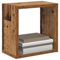 Wandschappen met plank Wandgemonteerd Oudhout Bewerkt hout - thumbnail