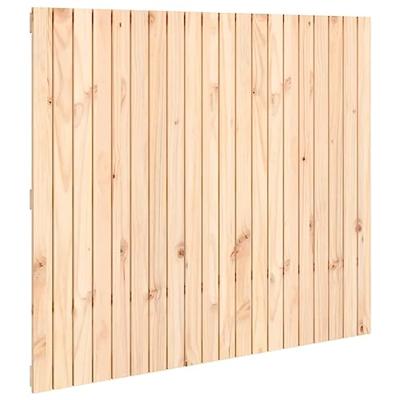 Wandhoofdbord 127,5x3x110 cm massief grenenhout - thumbnail