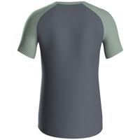 JAKO 6124 T-Shirt Iconic - Anthra Light/Mintgroen/Zachtgrijs - S - thumbnail