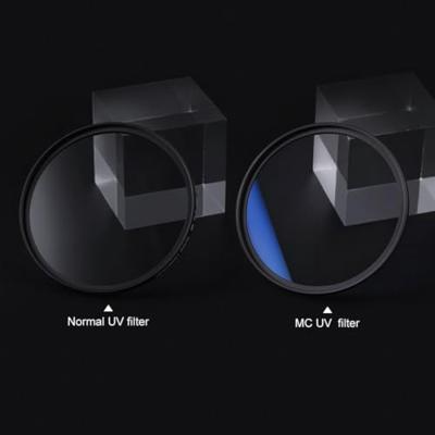 K&F Concept UV filter met multi layer coating 72mm slim design