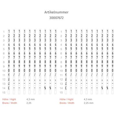 METO Prijsapparaat Classic M Aantal drukregels: 2 Grijs METO Prijsapparaat Classic M Aantal drukregels: 2 Grijs
