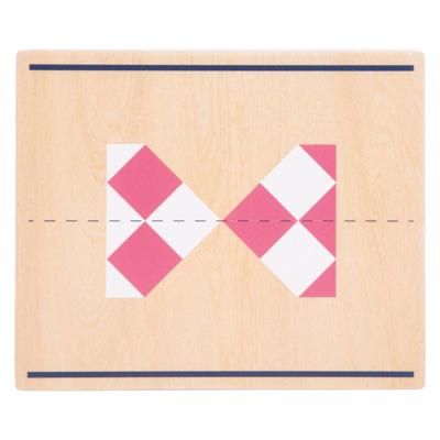 Small Foot houten symmetriespel met spiegel educatief Small Foot houten symmetriespel met spiegel educatief