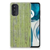 Motorola Moto G52/G82 | Bumper Hoesje | Green Wood - thumbnail