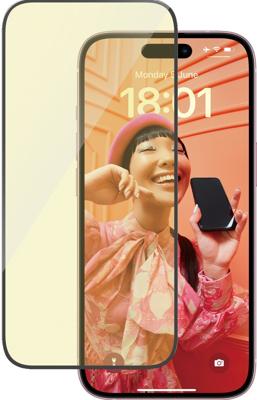 PanzerGlass Eyecare 2813 Screenprotector (glas) Apple IPhone 15 1 stuk(s) Blauwlichtfilter