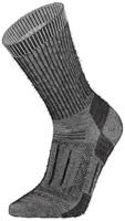 Icebreaker Mountaineer Mid Calf Wandelsok Dames Jet Hthr/Espresso M - thumbnail