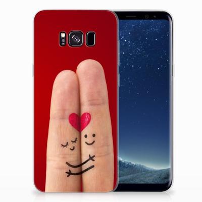 Samsung Galaxy S8 Plus | Sillicone Back Cover | Liefde - Origineel Romantisch Cadeau