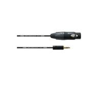 Cordial CPM1.5FW-UNB verloopkabel 1x XLR female naar 1x mini jack stereo 1.5m - thumbnail