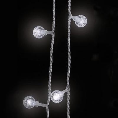 Lichtsnoer met 400 LED's 8 functies koudwit 40 m - thumbnail