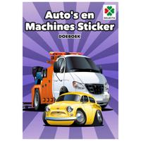Selecta Auto's en machines sticker doeboek - thumbnail