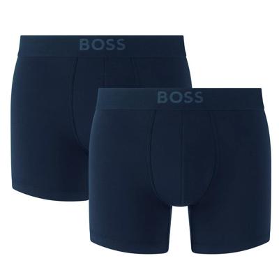 Boss boxershorts Ultrasoft 2-pack blauw