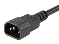 Equip 333280 3-outlet power strip, 1.1 m, 3 ac outlet(s) type f, black, ce, 220 - 240 v - thumbnail